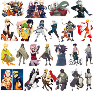 Stickers (50 or 100 pieces) - Boruto Merch