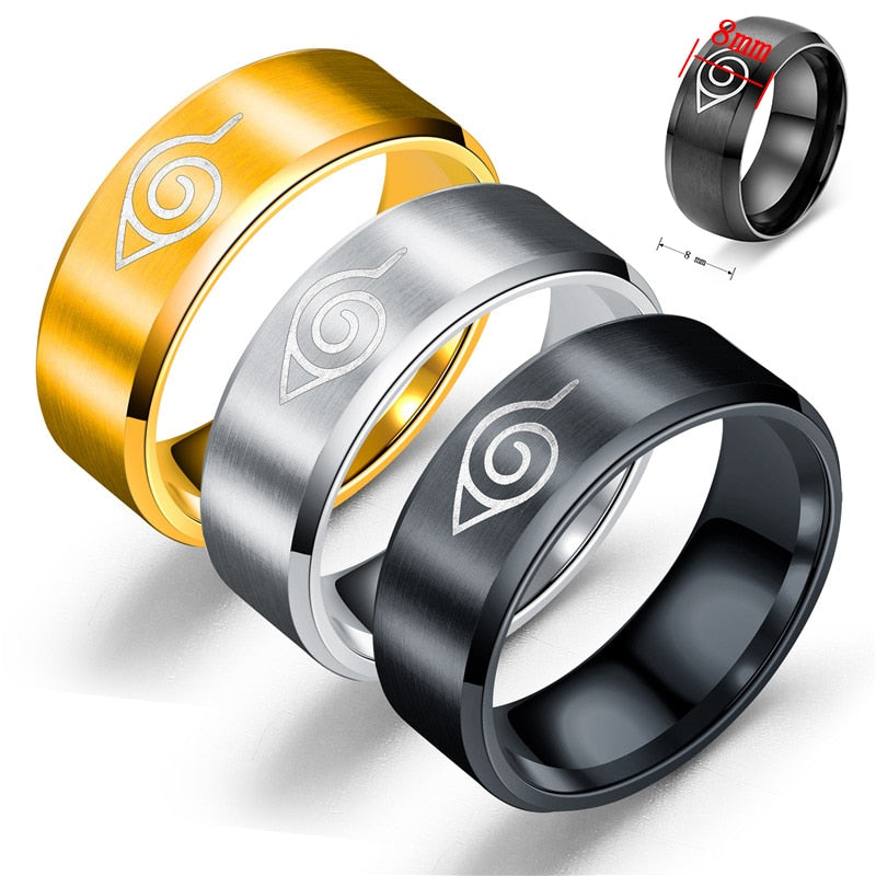 Anime Naruto Rings - Boruto Merch